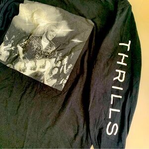 Sam Smith Long Sleeve “The Thrill Of It All” Concert TShirt Size Large